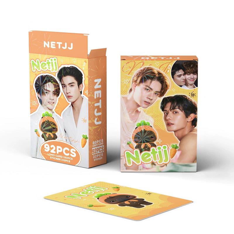 Sticker Sheet Set - 92개/세트 넷JJ 태국 BL 배우 로모
