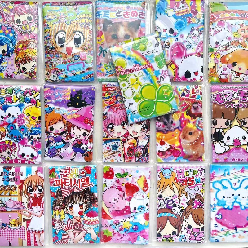 Sticker Sheet Set - 20개/팩 헤이세이 레트로 애니메이션 소녀 스티커