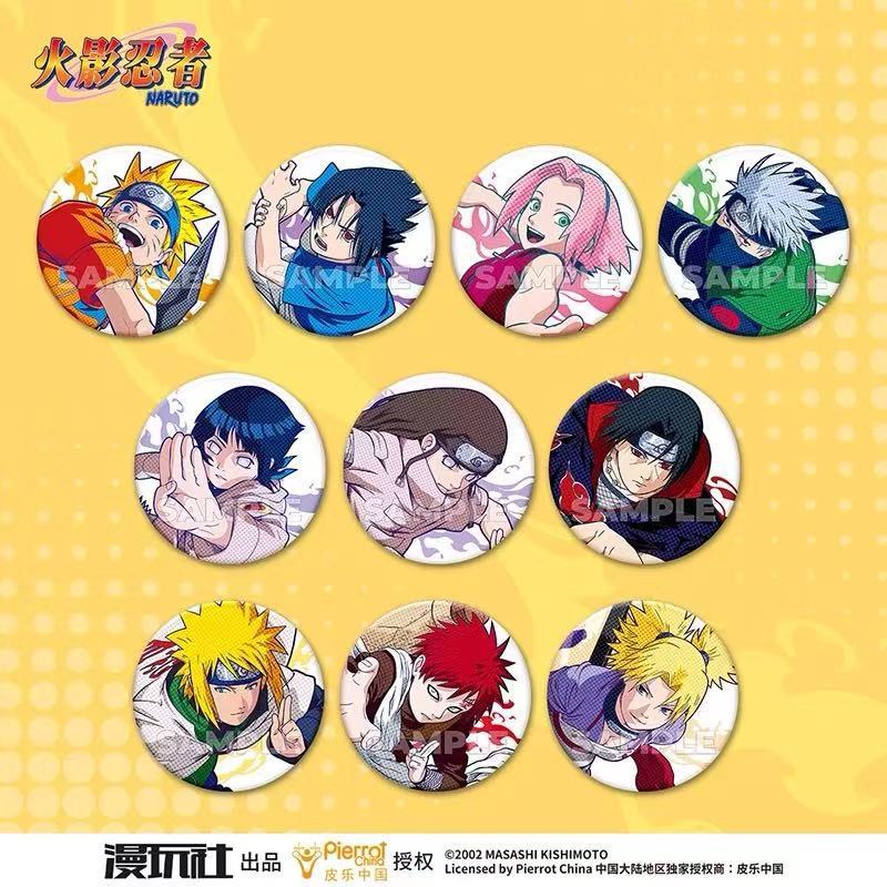 Anime Merchandise Naruto - 오리지널 나루토 스팟 시리즈 틴 배지