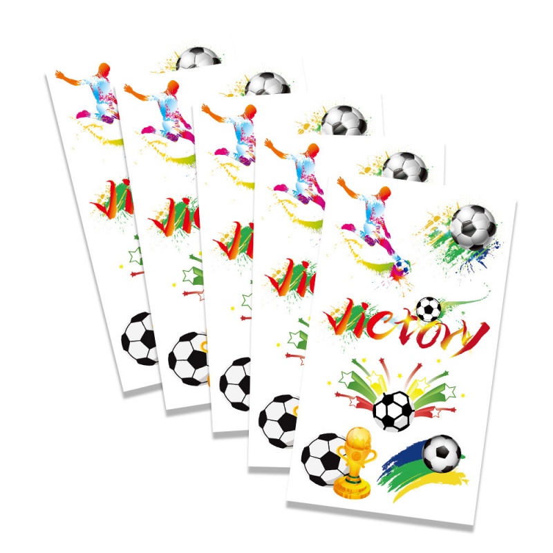 Sticker Sheet Set - 5/10장 세트 스포츠 팬 페이스 스티커