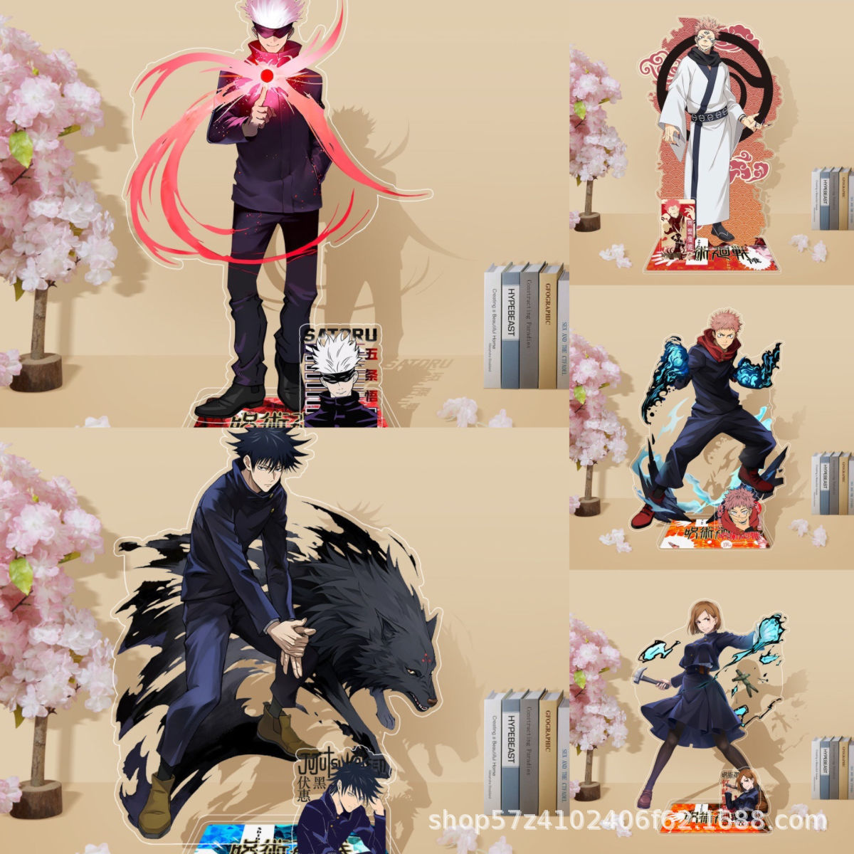 Anime Jujutsu Kaisen Merchandise - 애니메이션 주술회전 아크릴 스탠드 신상 고죠