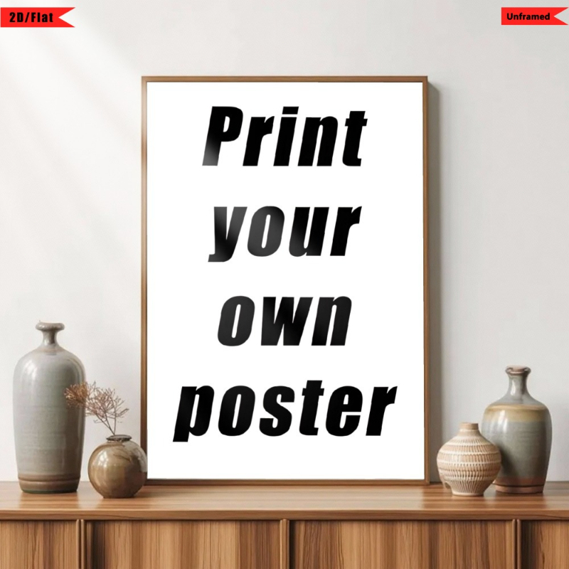 Anime Poster Print - 개인화 된 사용자 정의 캔버스 인쇄