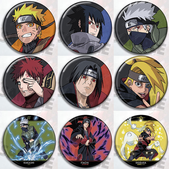 Anime Merchandise Naruto - 나루토 애니메이션 배지 핀 세트 카카시