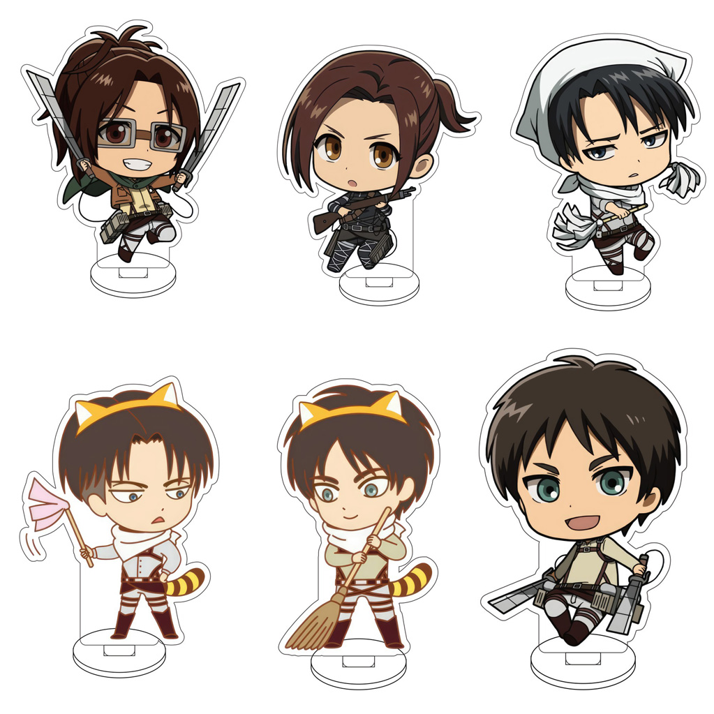 Anime Merchandise Accessories - 10CM 애니메이션 진격의 거인 에렌 예거