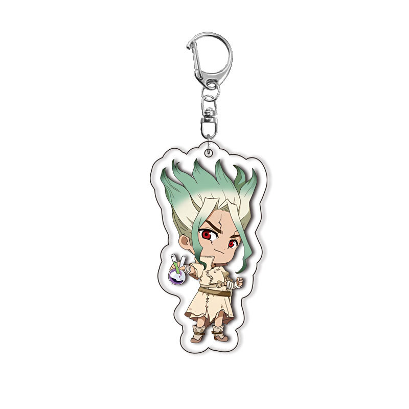 닥터 스톤 센쿠 이시가미 코하쿠 양면 아크릴 키체인 애 - Anime Merchandise In Japanese 리뷰 및 가격