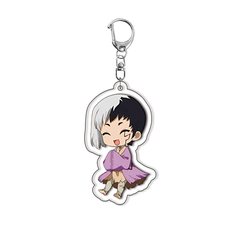 닥터 스톤 센쿠 이시가미 코하쿠 양면 아크릴 키체인 애 - Anime Merchandise In Japanese 리뷰 및 가격