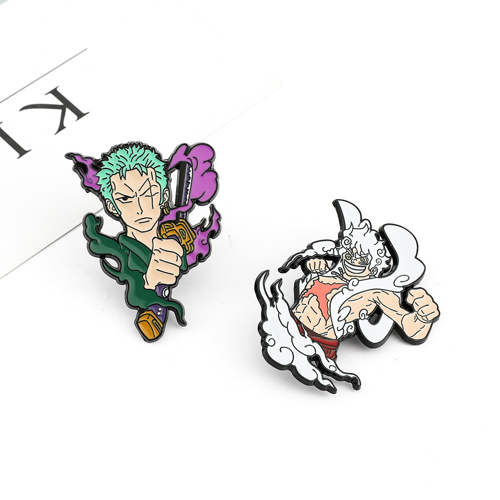 일본 만화 애니메이션 캐릭터 상품 원피스 브로치 루피  - Anime Merchandise In Japanese 리뷰 및 가격