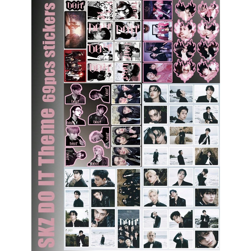 64개/65개/69개 StrayKid,SK,DOIT 스 - Sticker Sheet Set 리뷰 및 가격