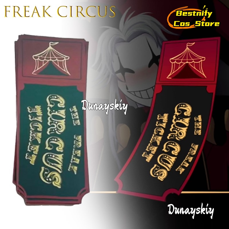 BFreak 서커스 티켓 카드 레드 그린 핑크 애니메이 - Anime Merchandise In Japanese 리뷰 및 가격