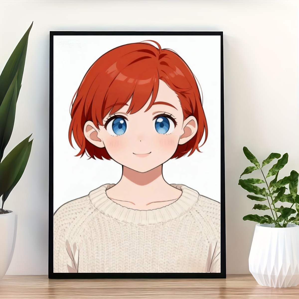 맞춤형 애니메이션 만화 초상화 개인화된 사진 포스터 및 - Anime Poster Print 리뷰 및 가격