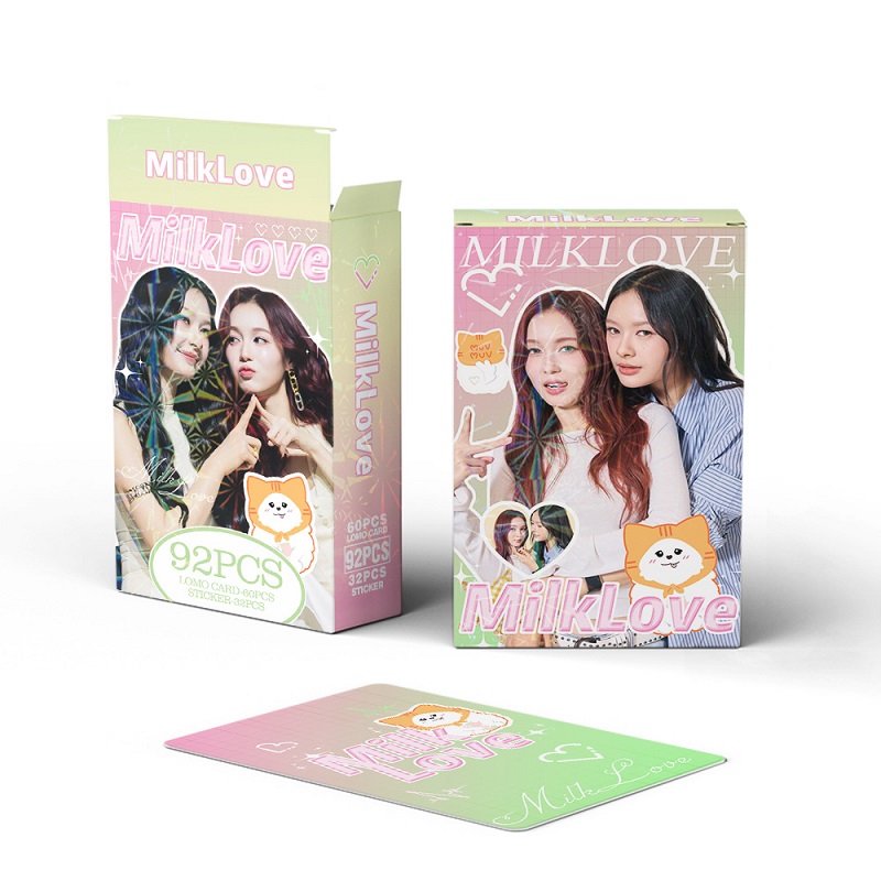 92개입 밀크러브 타이 GL 로모 카드 팩 60개 아이 - Sticker Sheet Set 리뷰 및 가격
