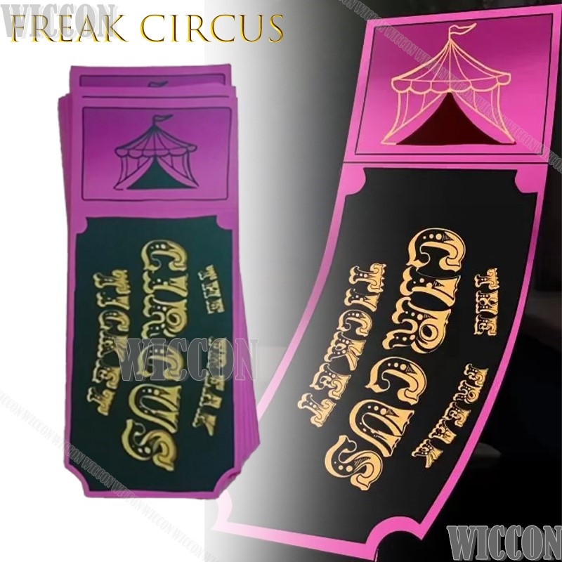프릭 서커스 티켓 카드 레드 그린 핑크 애니메이션 수집 - Anime Merchandise In Japanese 리뷰 및 가격