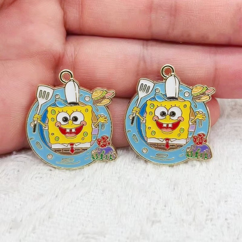 10개 만화 애니메이션 합금 오일 드롭 펜던트, DIY - Anime Merchandise Accessories 리뷰 및 가격