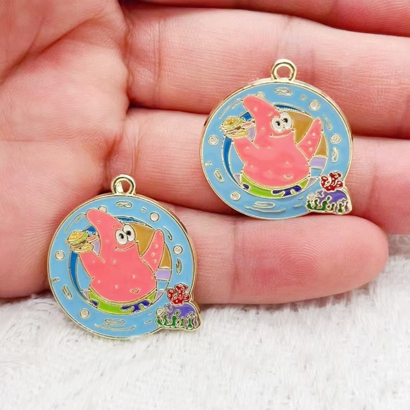 10개 만화 애니메이션 합금 오일 드롭 펜던트, DIY - Anime Merchandise Accessories 리뷰 및 가격
