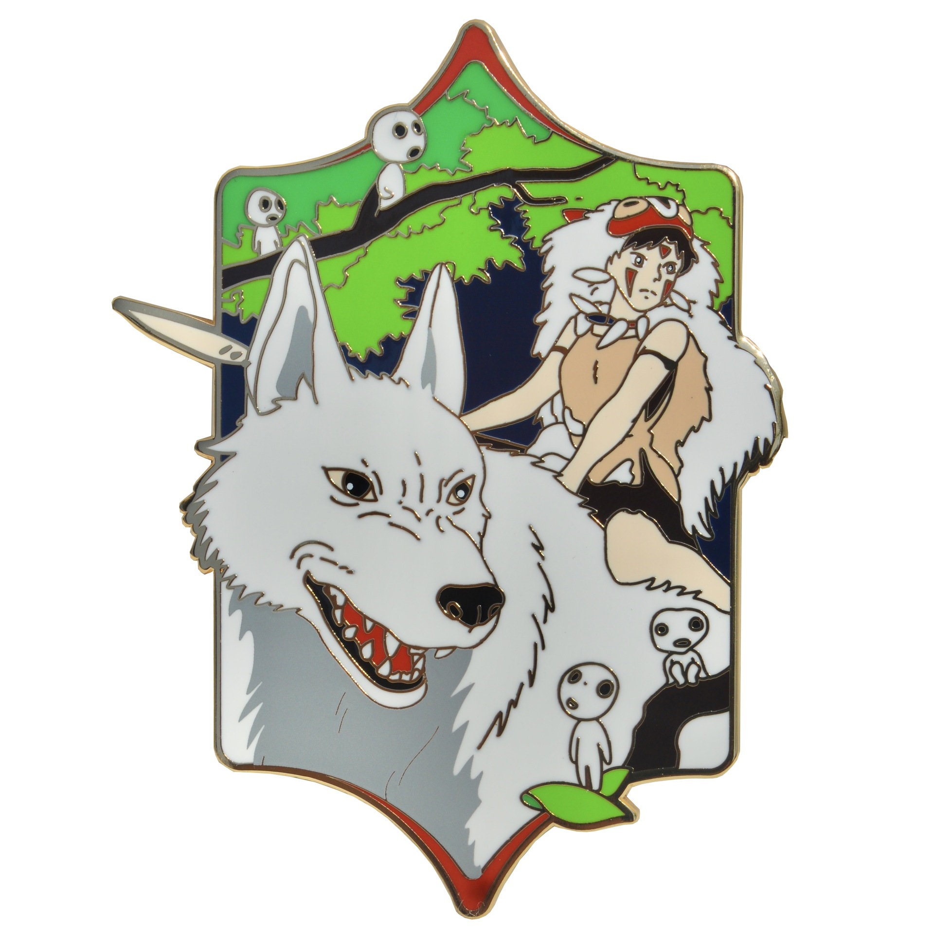 애니메이션 상품 Mononoke 브로치 공주 금속 배지 - Anime Merchandise In Japanese 리뷰 및 가격