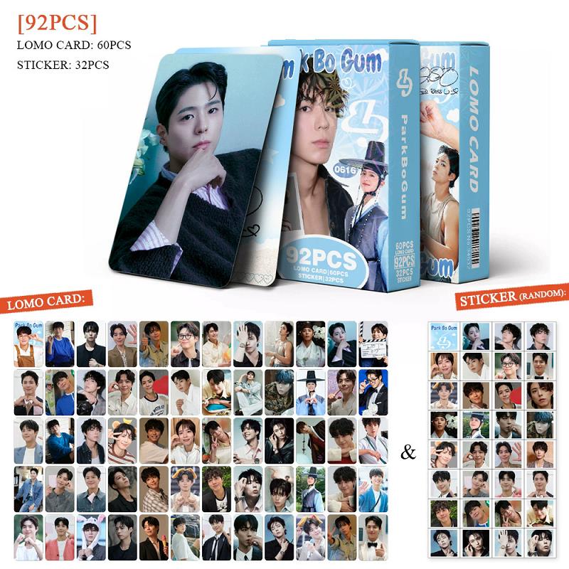 92개/세트 파크보검 머치 팩 60개 HD 포토카드 3 - Sticker Sheet Set 리뷰 및 가격